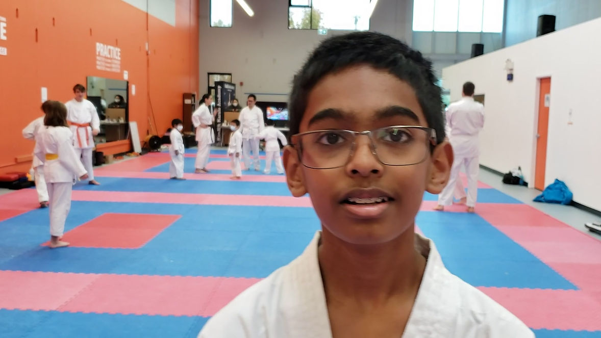 Abhi M. at KimNik Karate Academy